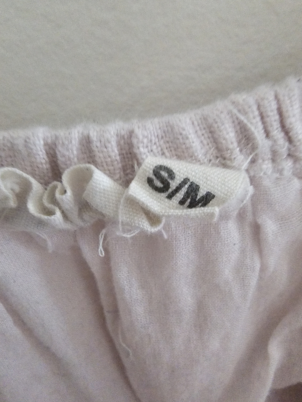 Light Lilac Peasant Blouse - Womens Top - Picture 4 of 5